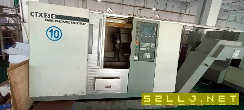 三臺DMG數(shù)控車ctx310有一臺帶動力頭