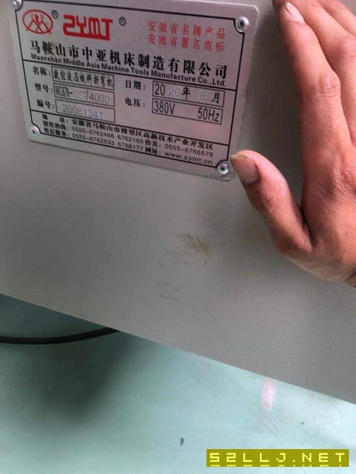出售準新數控折彎機4米125噸