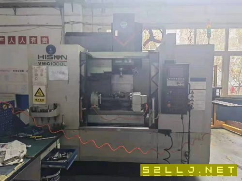 出售:2016年海天1060立式加工中心，發那科系統，線軌機，帶255四軸。