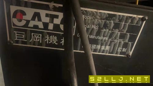 出售:2015年巨崗CLG700立式加工中心，主軸BT40，在位出售可以試車。