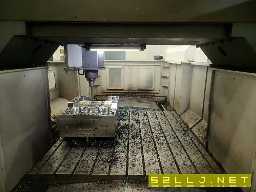 出售：臺灣協鴻2190數控龍門銑，BT50主軸，齒輪頭，6000轉，三軸行程XYZ:20.