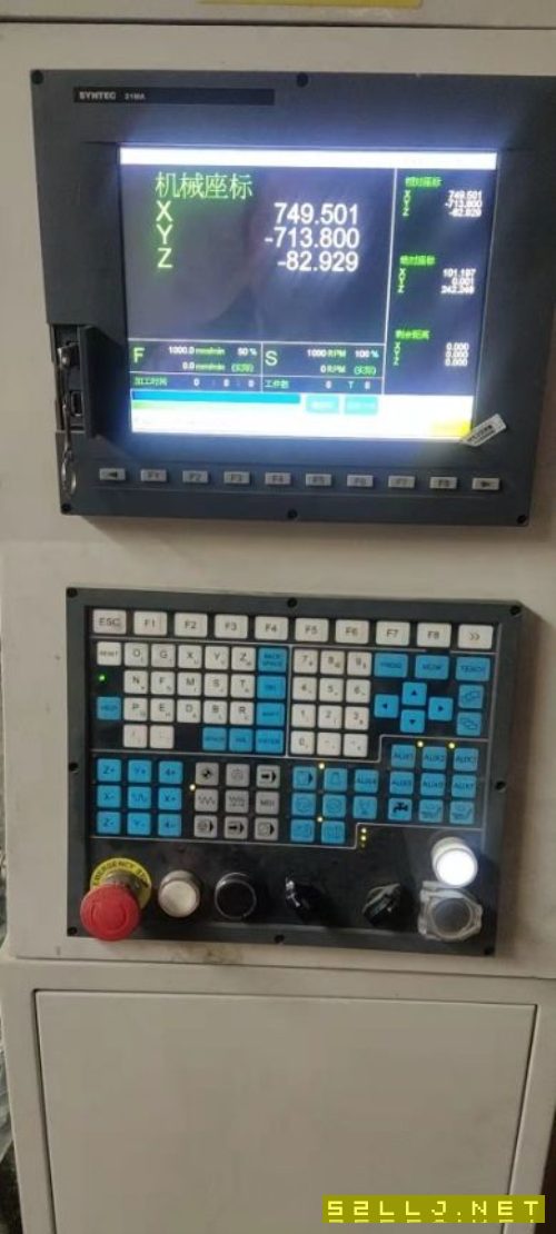 出售：20年德州彤邦1625數(shù)控龍門銑。參數(shù)如下表。