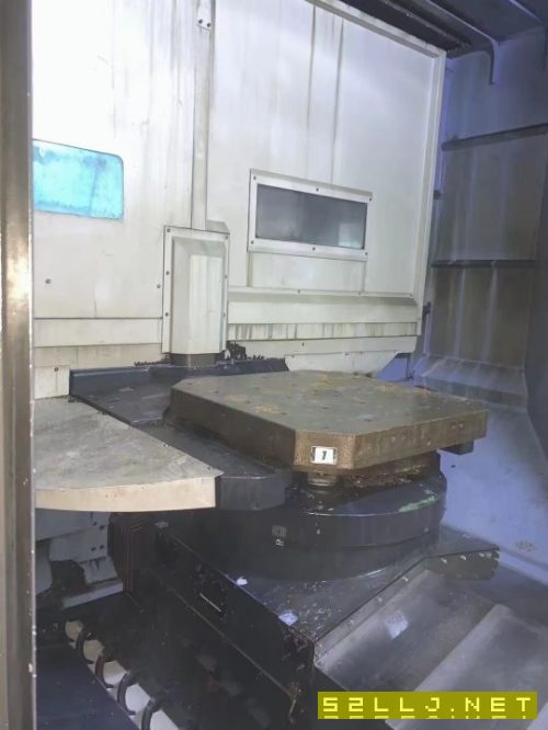 斗山NHM8000臥式加工中心在位出售，行程1400/1050/1200，B50齒輪頭主軸，同.