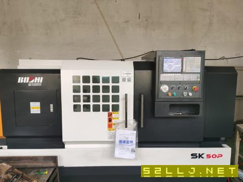 寶雞機(jī)床SK50P，全防護(hù)，三檔檔內(nèi)無(wú)極變速，廣數(shù)980tdi，一年質(zhì)保的新機(jī)。