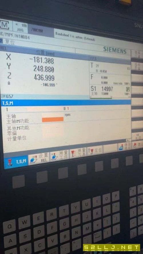 打包出售17年哈挺710兩臺510一臺，BT30主軸，西門子系統。