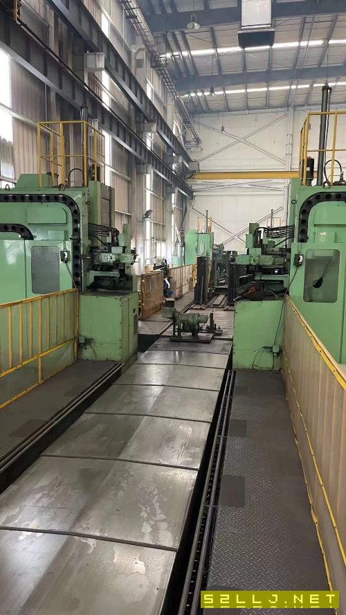 日本不二精機2x8米對頭鏜銑加工中心