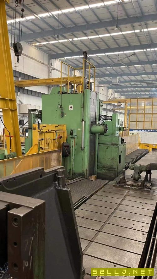 日本不二精機2x8米對頭鏜銑加工中心
