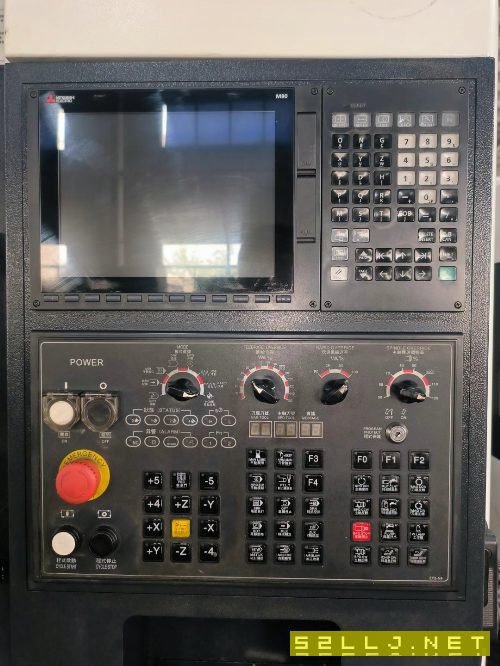 2021年河海855加工中心，三菱m80系統，帶古田250四軸.