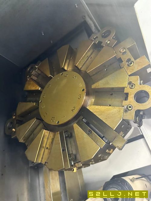 2021年日本原裝瀧澤2100L6數(shù)控斜軌車床，8寸液壓中孔.
