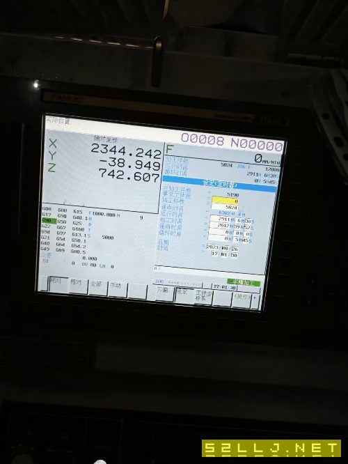 剛剛買下：2022年7月南通國盛GMF4034R數控龍門加工中.