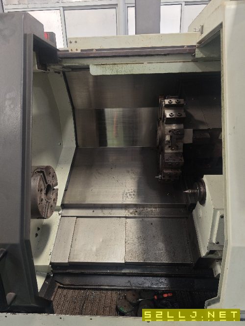 臺灣進口程泰GS-260數控車床，10寸卡盤、12工位私服刀.