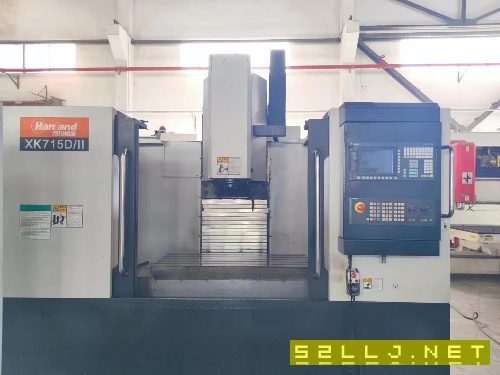 低價出售漢川XK715D數(shù)控銑一臺、西門子系統(tǒng)，BT50主軸.