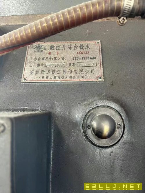 出售準新皖南xk6132數控銑帶臺灣旭陽185四軸價格便宜.
