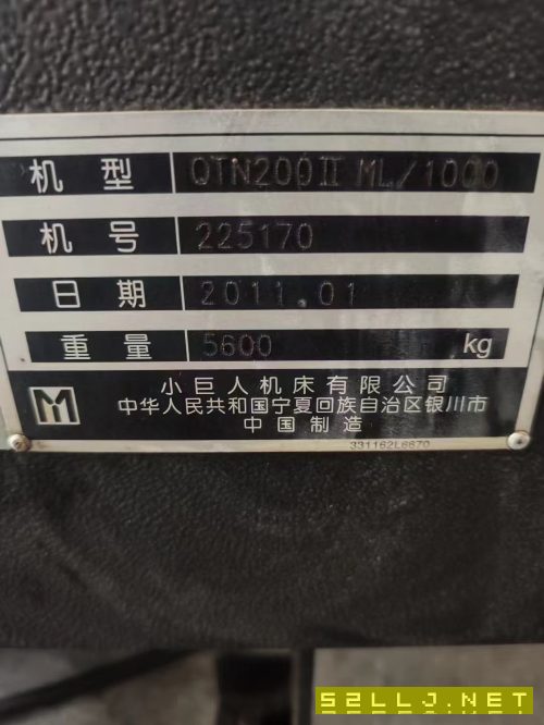 出售:2011年馬扎克QTN200ML車銑復合，加工長度一米。