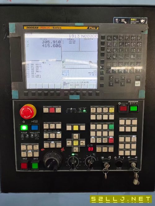 2022年斗山PUMA3050軌斜刀塔機發(fā)那科TF