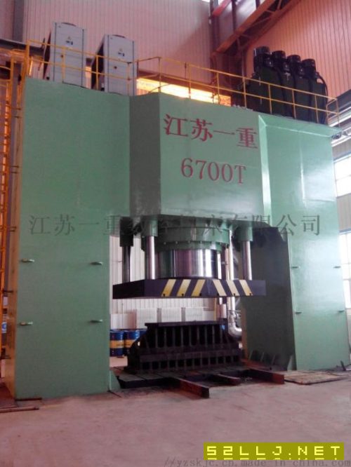 出售江蘇一重龍門式油壓機YH-6700T