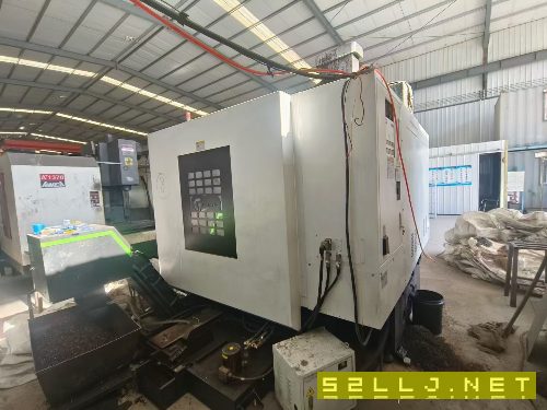 出售:國盛1165s重型加工中心，兩線一硬，BT50主軸24支刀庫，主軸油冷機，鏈.