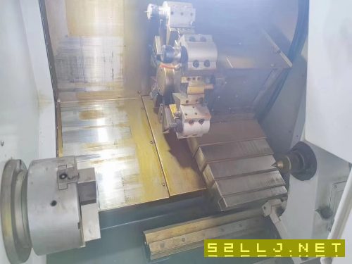 出售:程泰GLS-2000斜軌車床、發那科TF系統，高配@驅動、8寸臺灣卡盤、12工.