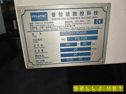 出售:2020年普拉迪pyb-4500型材機，工作臺650mm，重型，需要聯系！