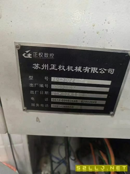準新機2021年底蘇州正權(quán)3022龍門加工中心，三菱M80系.