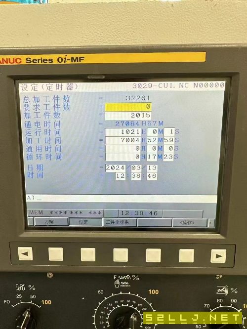 剛買2臺美國哈挺1000立式加工中心、機器的9成新