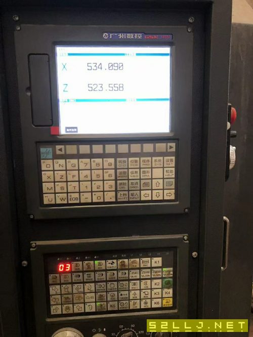 2020年精品浙江金湯CK611001.5米數(shù)控車床，廣數(shù)988系.