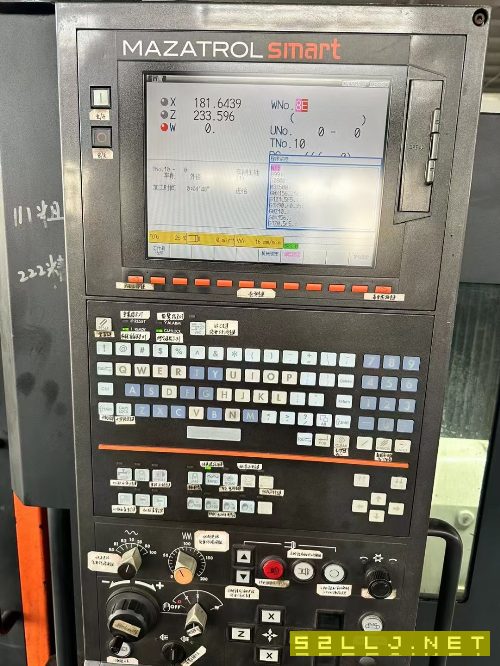 出售:馬扎克QTN200IIL數(shù)控車床smt系統(tǒng)，8寸液壓中實(shí)卡.