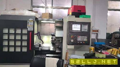 寶雞斜軌數控車CK6536系統廣數988TA，原廠精度，8寸臺.