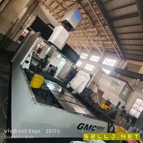 出售4028南通數控龍門加工中心在位出售，2023年8月.安.