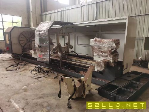 丹東華俊61125X5米數控車床出售，廣數系統，安裝.