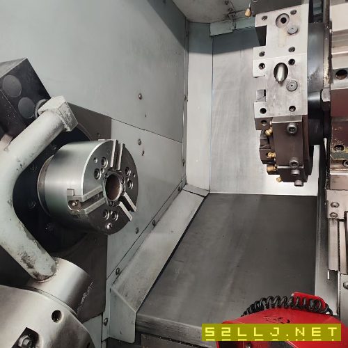 剛剛買下：哈斯st10數控車床，6寸卡盤12工位刀塔，帶.