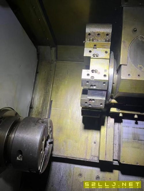 同款二臺臺灣福裕FBL-10200斜軌數控車床，8寸卡盤，8.