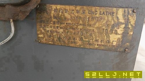 廣州6150數(shù)控車，加工長(zhǎng)度1米，廣數(shù)系統(tǒng)，通電就能干.