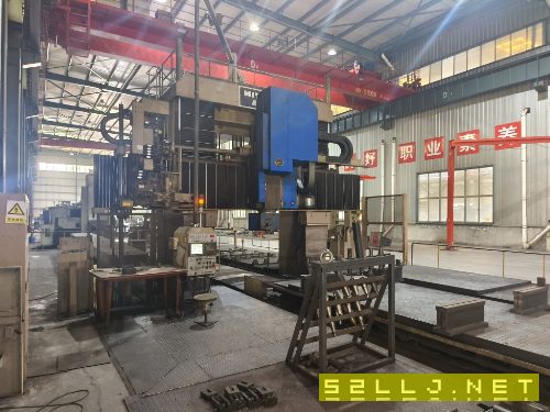 日立精機(jī)2650龍門立臥加工中心，雙工交換作臺(tái)，行程91.