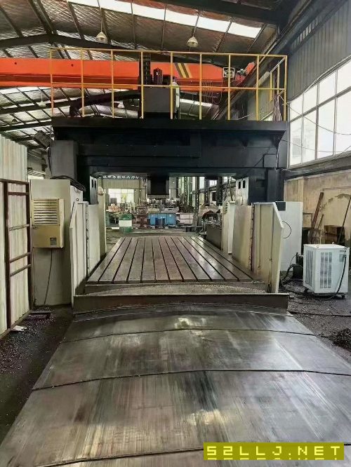 精品海天6028數(shù)控龍門，工作臺2.5X6
