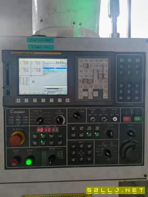 程泰GLS-2000斜軌車床、發那科TF系統，高配@驅動、8寸.