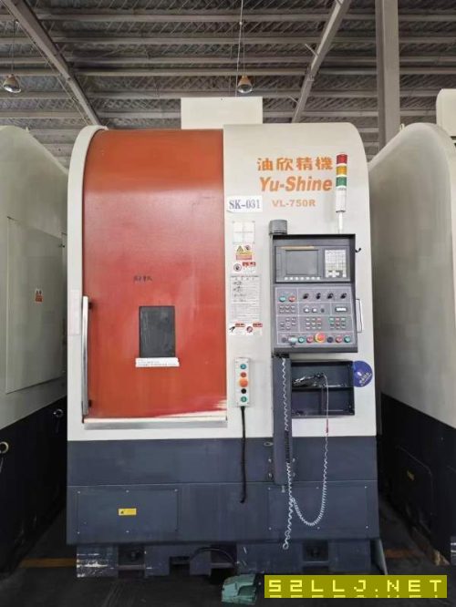 同款4臺(tái)臺(tái)灣油欣750數(shù)控立車，配發(fā)那科TF系統(tǒng)，X軸帶.