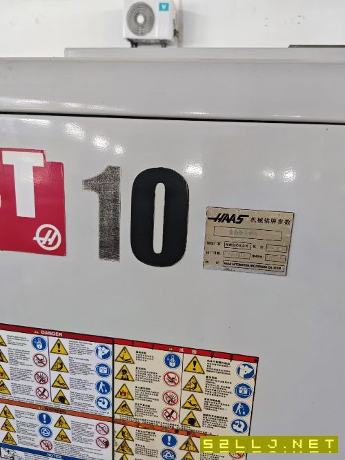 剛剛買下：哈斯st10數控車床，6寸卡盤12工位刀塔，帶.
