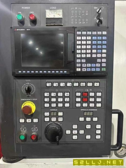 鼎豐360大型斜軌數控車床，三菱系統.12寸中空卡盤，A2.