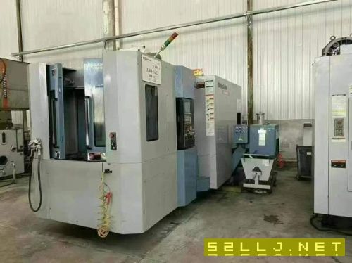 還剩后1臺韓國斗山HP4000臥式加工中心，系統法納克31i.