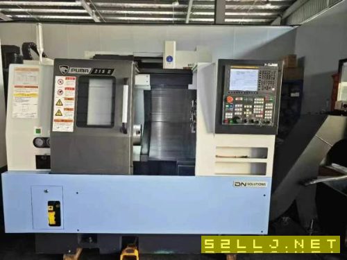 2023年出廠準(zhǔn)新機(jī)斗山PUMA215，8寸卡盤，18.5KW主軸電.
