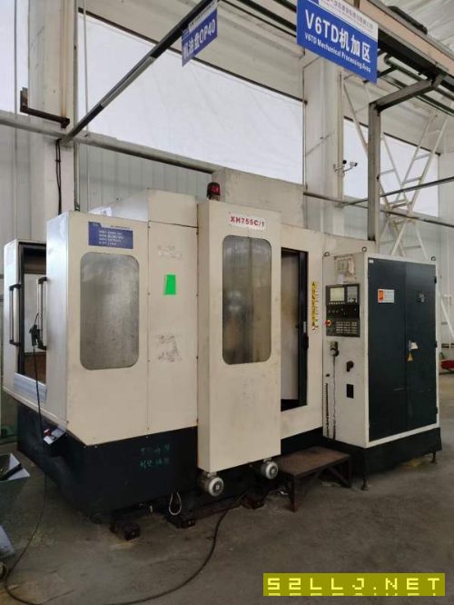 工廠在位同款兩臺，青海一機500臥加XH755C/1工作臺尺.