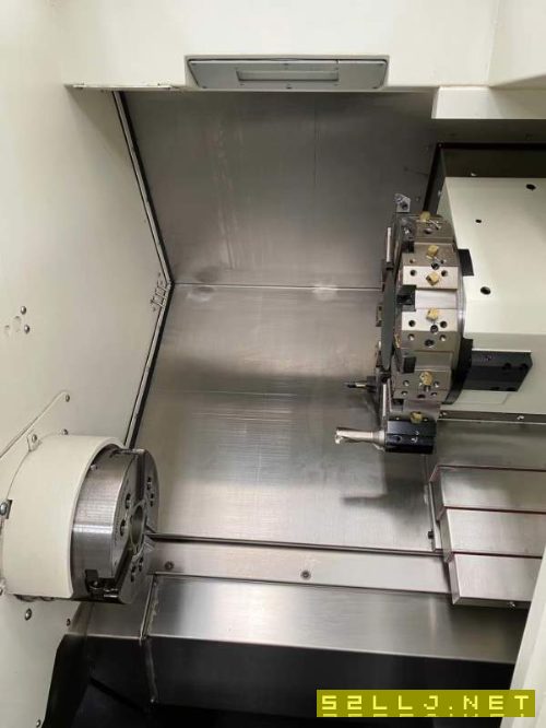 喬峰HQT08-380數控車床，2022生產，準新機。配備8寸卡.