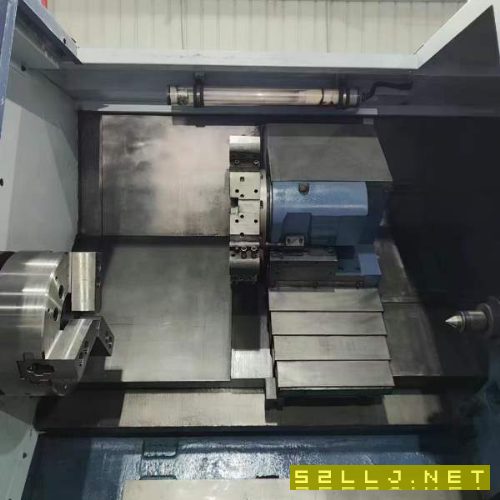 臺(tái)灣凱伯3512數(shù)控車床，15寸液壓卡盤，主電機(jī)22/26KW.