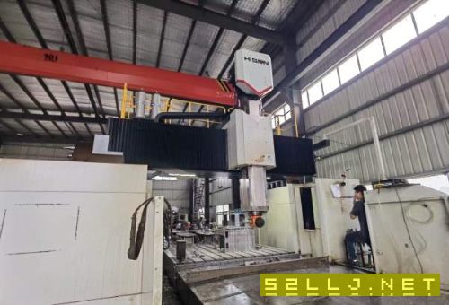 重型海天GRU6032龍門加工中心發那科MFPLUS系統Z軸方滑.