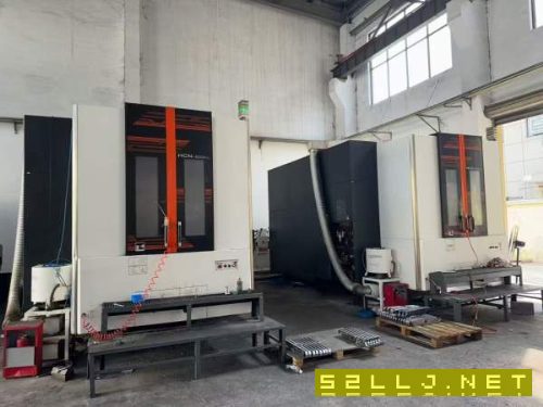 雙胞胎買下倆臺馬扎克HCN6000L臥式加工中心款觸屏系統.