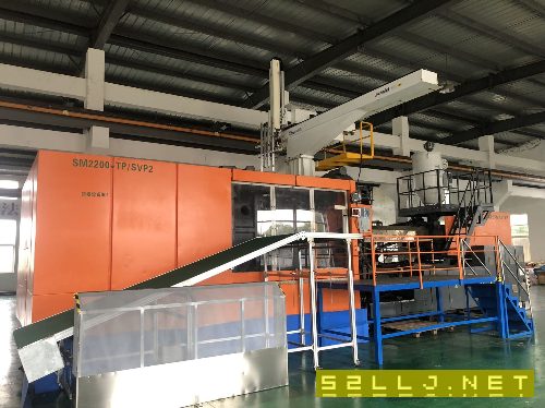 在位出售震雄2200噸注塑機(jī)出膠14KG便宜處理