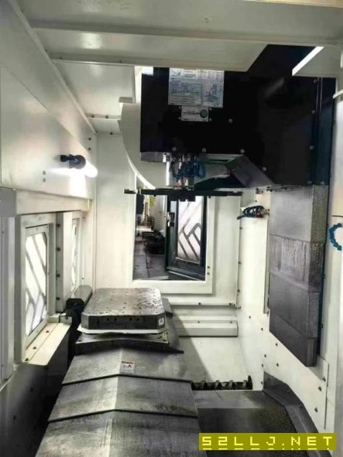 2022年伽瑪600雙工作臺立加，發那科MF系統，@電機驅動.