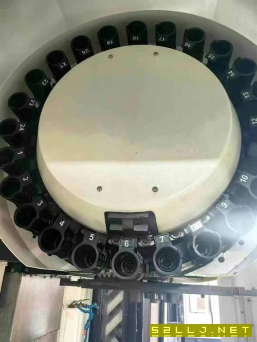 2022年伽瑪600雙工作臺立加，發那科MF系統，@電機驅動.