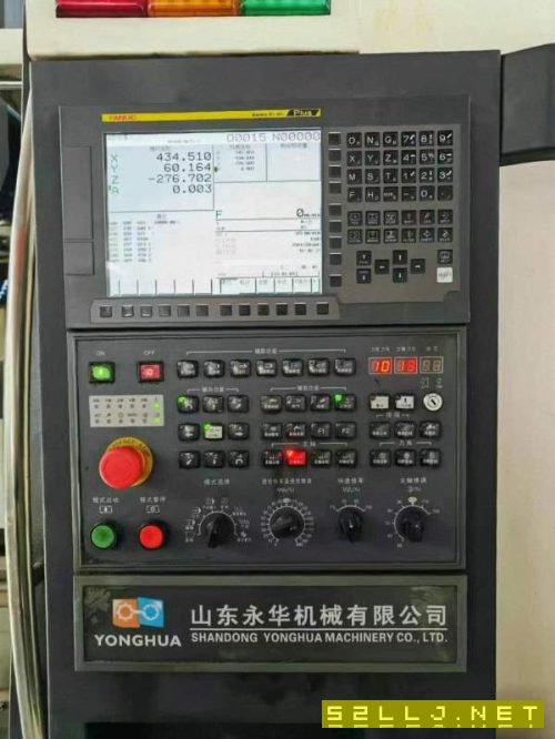 買下兩臺(tái)永華1370重型加工中心，50主軸，帶中心出水，.